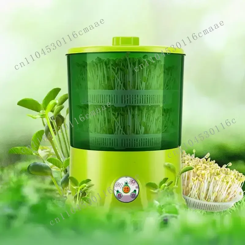 New 3-layer 110/220V Household Fully Automatic Bean Sprout Machine with Large Capacity Intelligent Bean Sprout Planting Machine