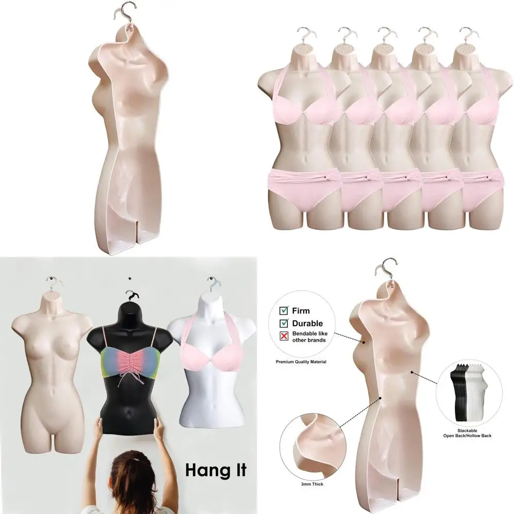 

Набор женских манекенов, размер S-M, для футболок, демонстрации на витрине и дизайнерских фотосессий