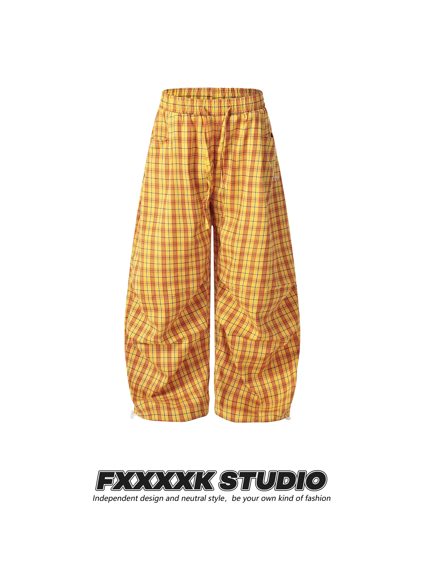 

Оригинальные брюки FXK в американском ретро-стиле, свободные, широкие, для уличных и джазовых танцев, повседневные, длинные, для женщин