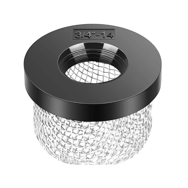 Stainless Steel Wire Mesh Screen Strainer Aerator Strainer for Aerator Pump Livewell Pump and Baitwell 3/4\'\'-14 Female D7YA
