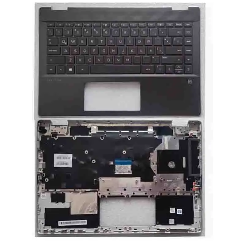 

Совершенно новый оригинальный верхний чехол для HP X360 14-DH TPN-W139, США, черный, золотой