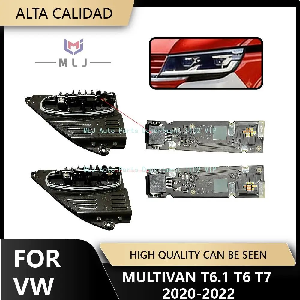 

Car Accessories For 2020 2021 2022 VW MULTIVAN T6.1 T6 T7 Daytime Running Light Module/Chip LED Headlight White Angel Eyes chip