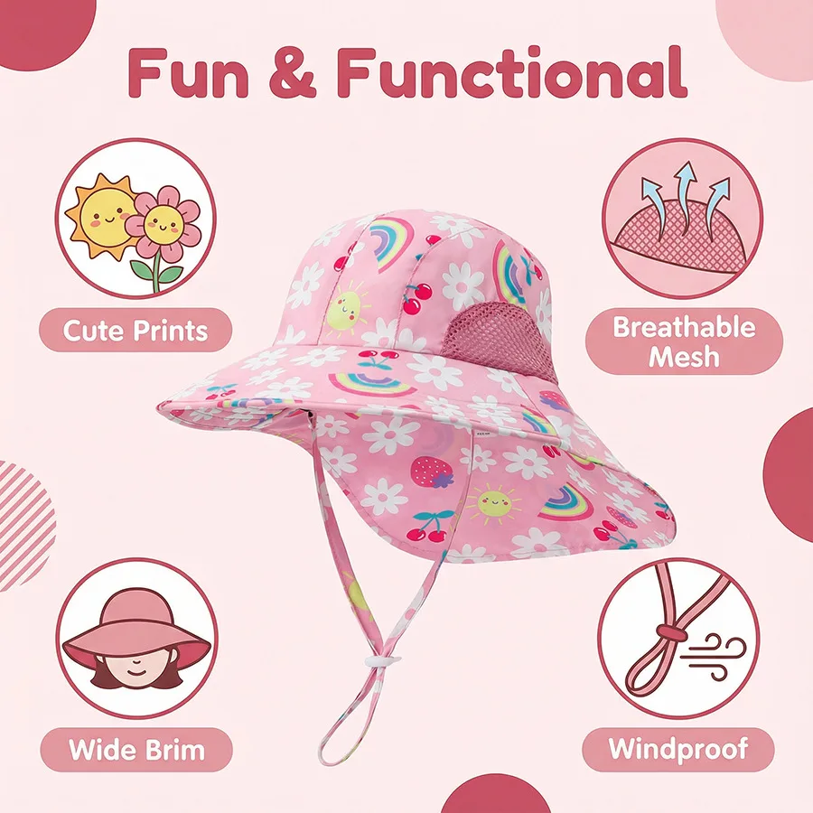Thumbnail 2 - #39 Compare Kids Sun Protection Hats Before You Buy