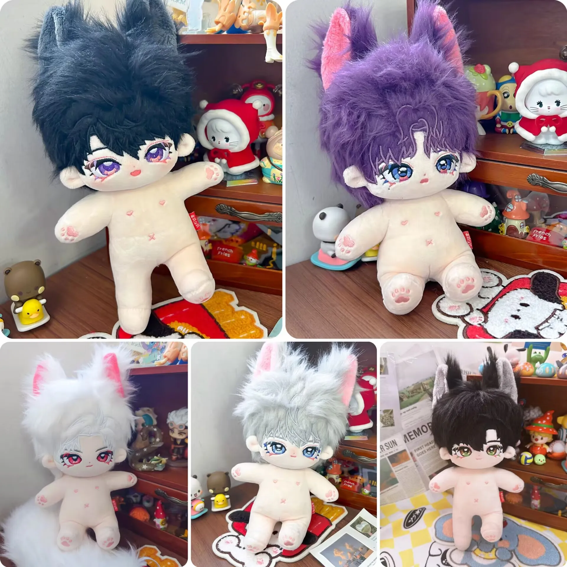 

Handmade Love And Deepspace Caleb Sylus Rafayel Xavier Cotton Cute Plushies Idol Doll Anime Dolls Stuffed Figure Soft Toys Gift