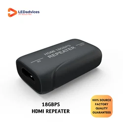 18Gbps HDMI Repeater, 4K60 HDMI Extender, Support HLG, HDR 10, HDR 10+ and dolby vision , HDV-R65