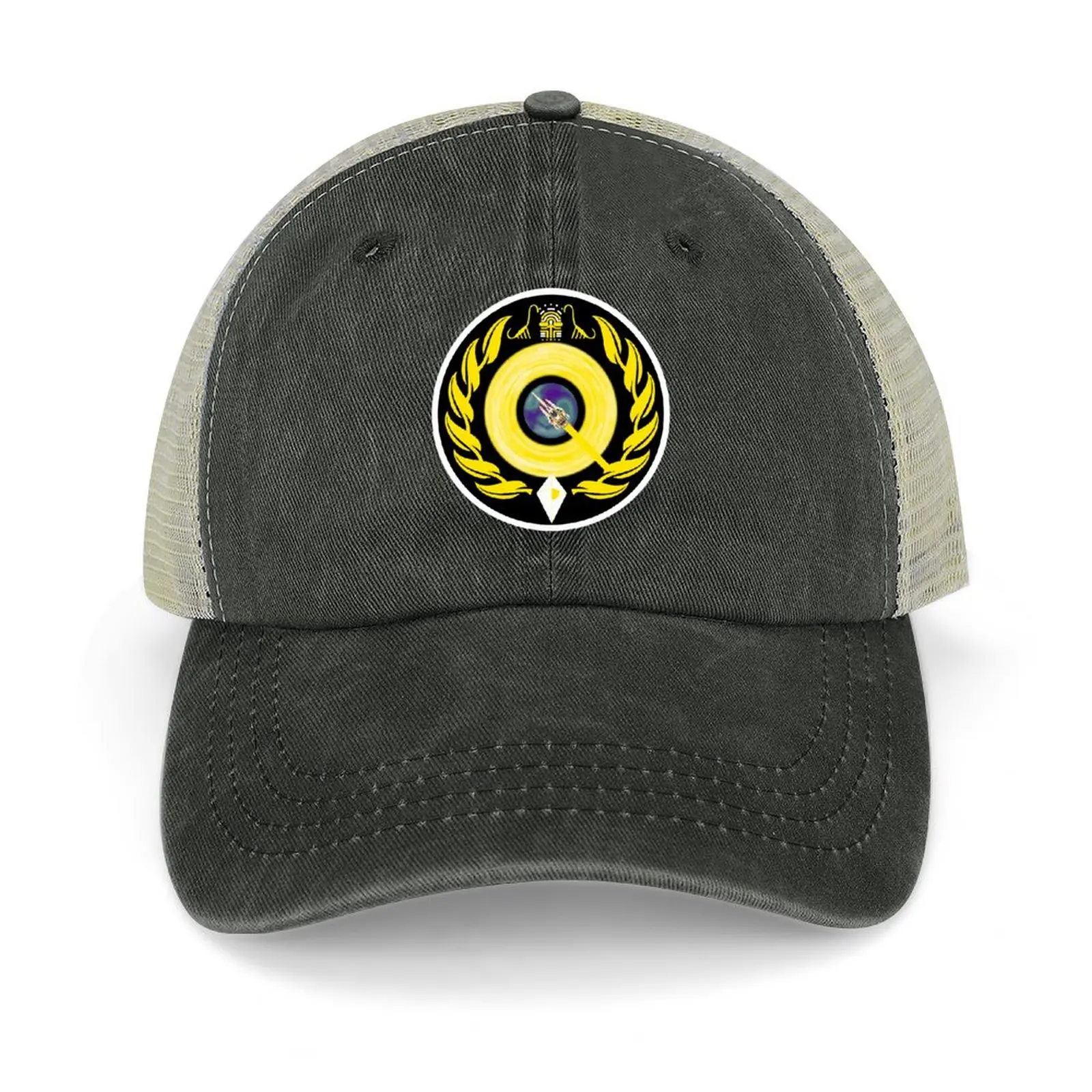 

Qitanian Empire Logo round black Baseball Cap beach hat black luxury caps Sun Hat For Children Men's Luxury Women's