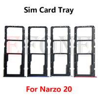 SIM Card Tray For OPPO Realme 8 Narzo 10 10A 20 20A 30 30A 50 50i 50A 70 N55 N63 N65 Pro Prime 4G 5G