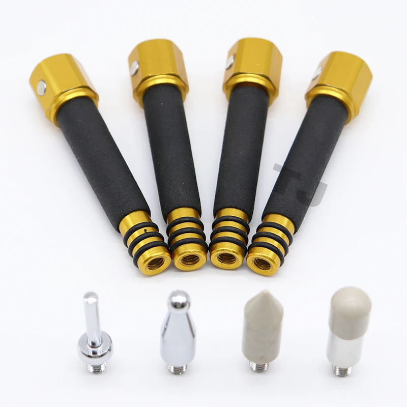 4PCS Anti-slip Car Body Dent Repair Tool Removable Pen Shape Traceless Repair Tool Automobile Body Dent Removal