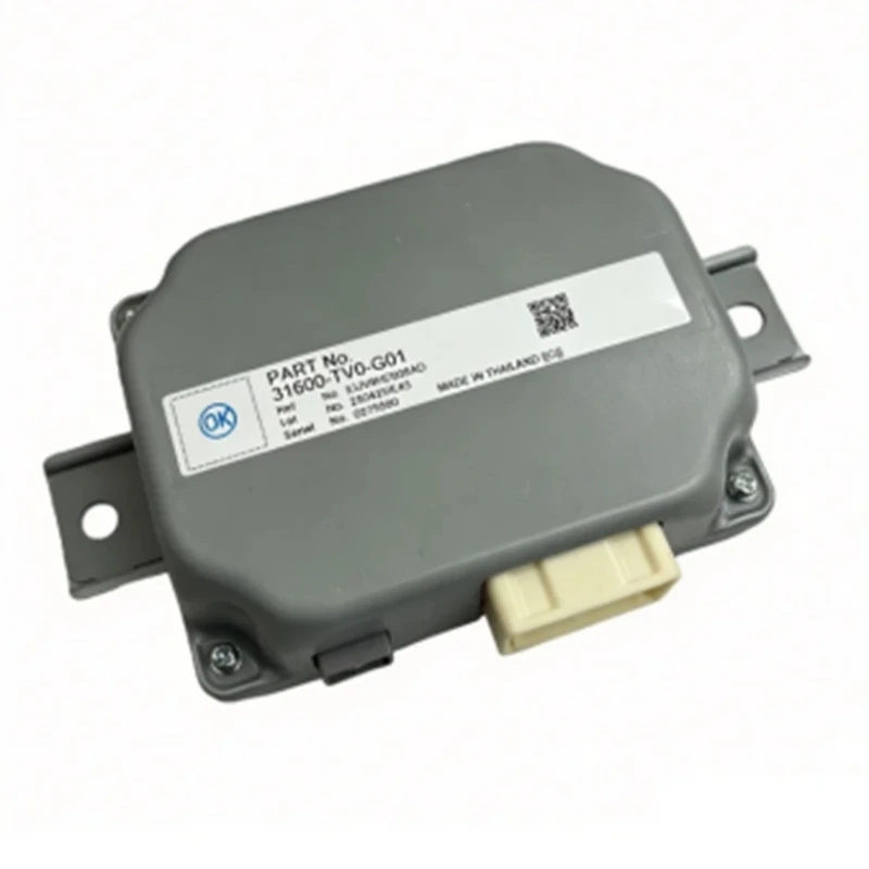 Automotive Regulator Unit 31600-TV0-G01 with a Single Connection Port and Two Circular-Hole Mounting Ears for D7YA