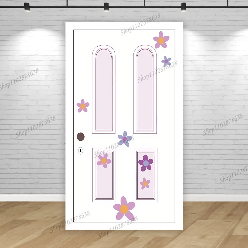 Vertical Monster Inc Background Boo Boy Girl Birthday Party Monsters University Photography Backdrop Baby Shower Banner Decor