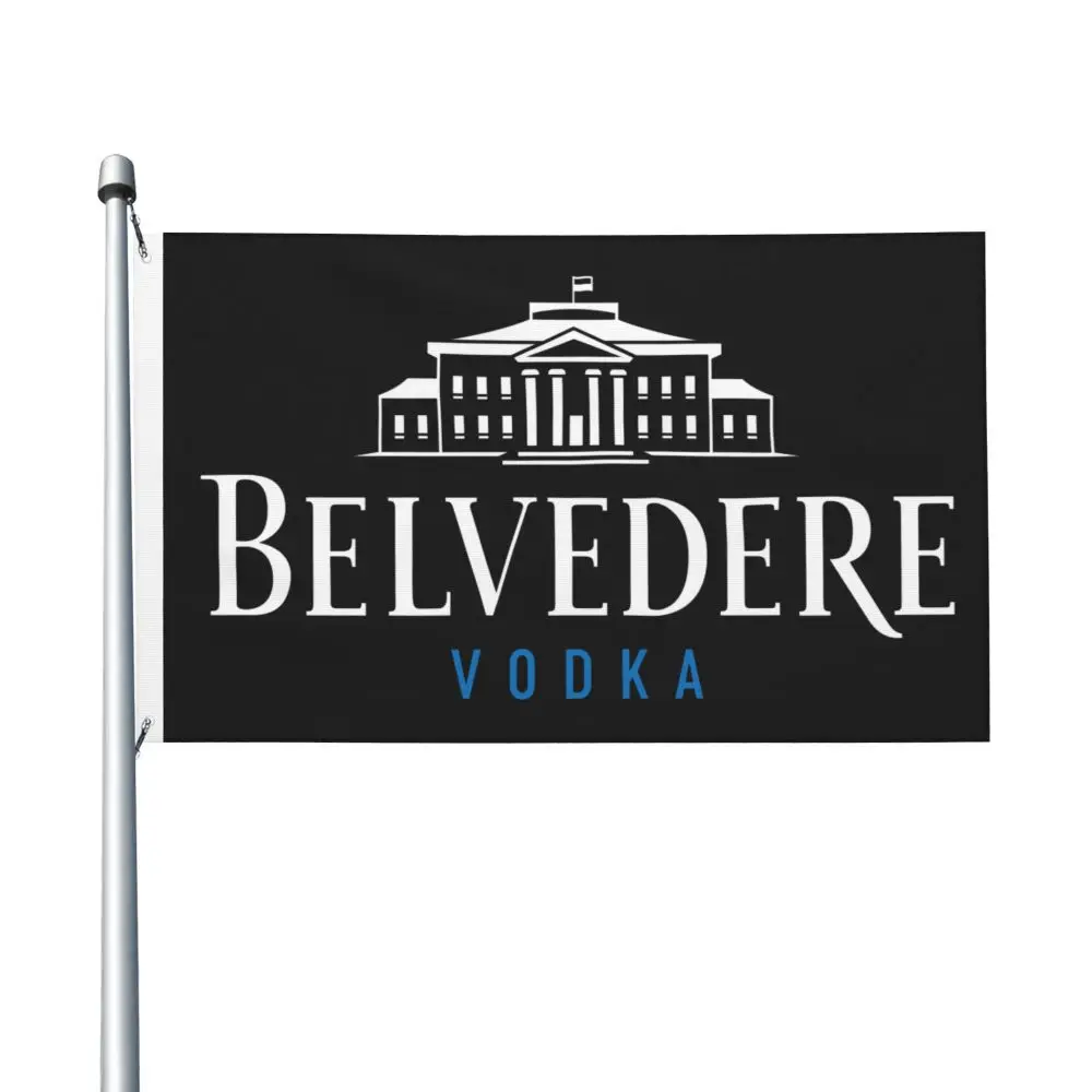 NEW Belvedere Vodka Double Sided Banner Breeze Flag Garden Flag Decorative Flag Party Banner 3x5FT (90x150cm)