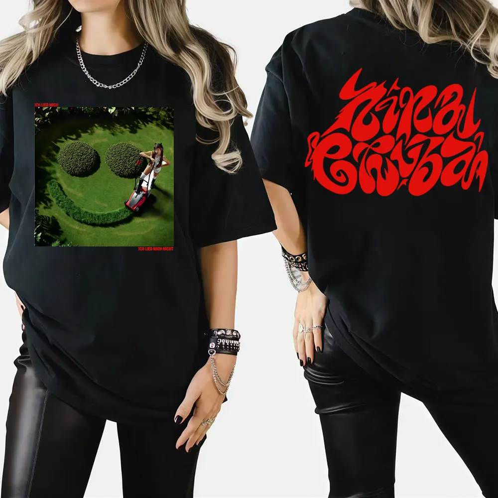 المغني نينا تشوبا ألبوم جولة ميرش تي شيرت الرجال النساء موضة عادية شارع العليا تي شيرت الهيب هوب الجمالية قصيرة الأكمام تي شيرت #1