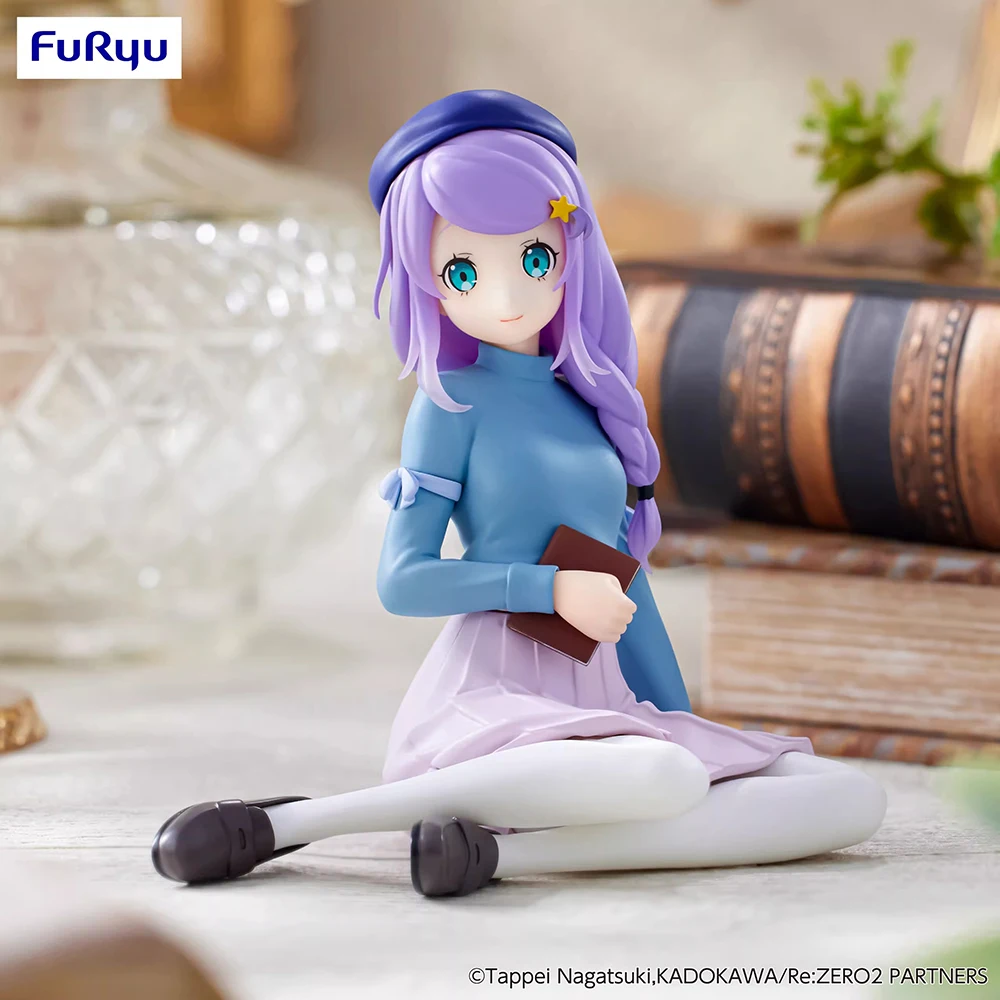 FuRyu Noodle Stopper Figur Anastasia (Book Girl Ver.) (Re:Zero Starting Life in Another World) 10 cm Anime-Modell-Ornament-Spielzeug