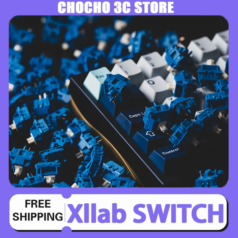 

Xllab keygeek Briny Sea Switch Pa66 пятиногий линейный переключатель 70/90/110 шт. аксессуары для игровой клавиатуры настольный Keydous