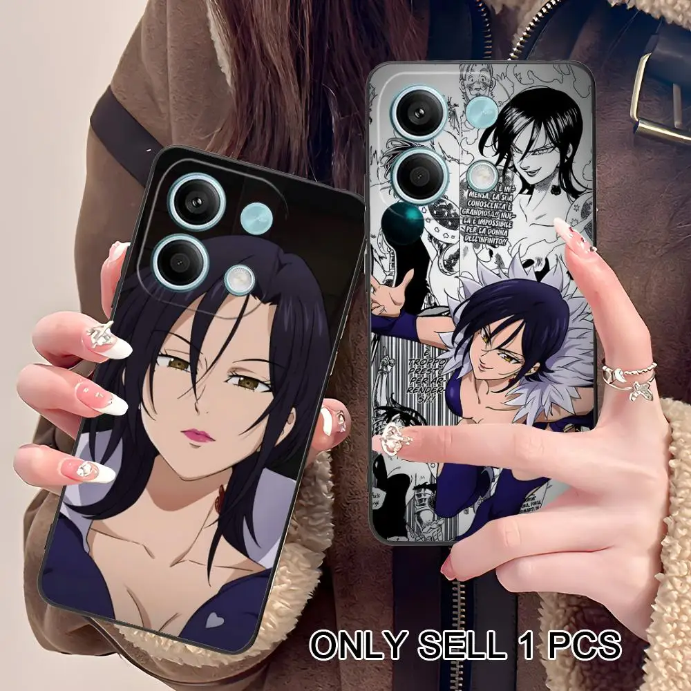 Seven Deadly Sins Merlin Phone Case for POCO M7 M6 M5 M4 M3 X7 X6 X5 X4 X3 Pro GT 5G Soft TPU Shockproof Cover - view 5
