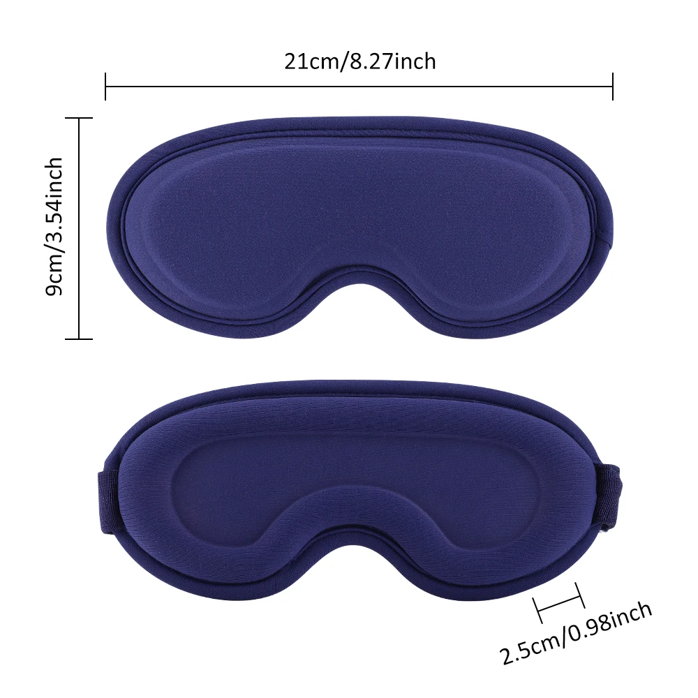 Hot Compress and Massage Eye Mask Electric Heated Eye Massager for Relieve Eye Strain Dark Circles Sleeping Mask Eyeshades