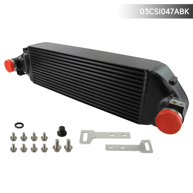 New FMIC Front Mount Intercooler For Ford Focus RS 2016-2018  Black