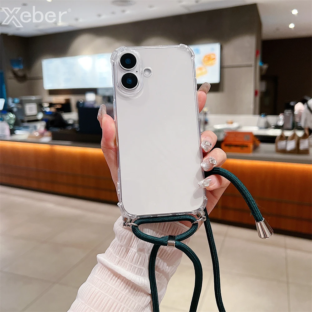 LMEIL Collana con cordino a tracolla di lusso Collana con perline in metallo Catena d'amore Custodia trasparente per iPhone 11 12 13 14 Pro Max X XS XR 7 8 Plus Cover,b,Per LMEIL Collana con cordino a tracolla di lusso Collana con perline in metallo Catena d'amore Custodia trasparente per iPhone 11 12 13 14 Pro Max X XS XR 7 8 Plus Cover,b,Per