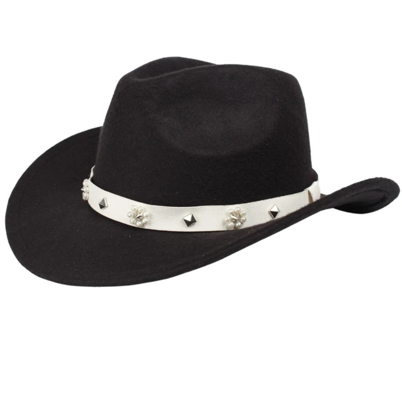 Cowboy Hat Band Replacement Vintage Western Hat Belts Rural Leathers Hatbands for Straw Fedora Panamas Hats Dropship