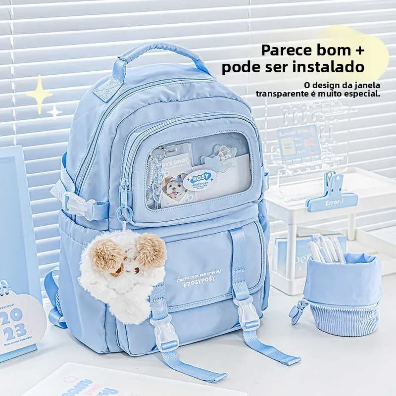 rosyposy-fashionable-large-capacity-backpack-canvas-material-zipper-closure-youth-suitable-soft-hardness-vacation-style