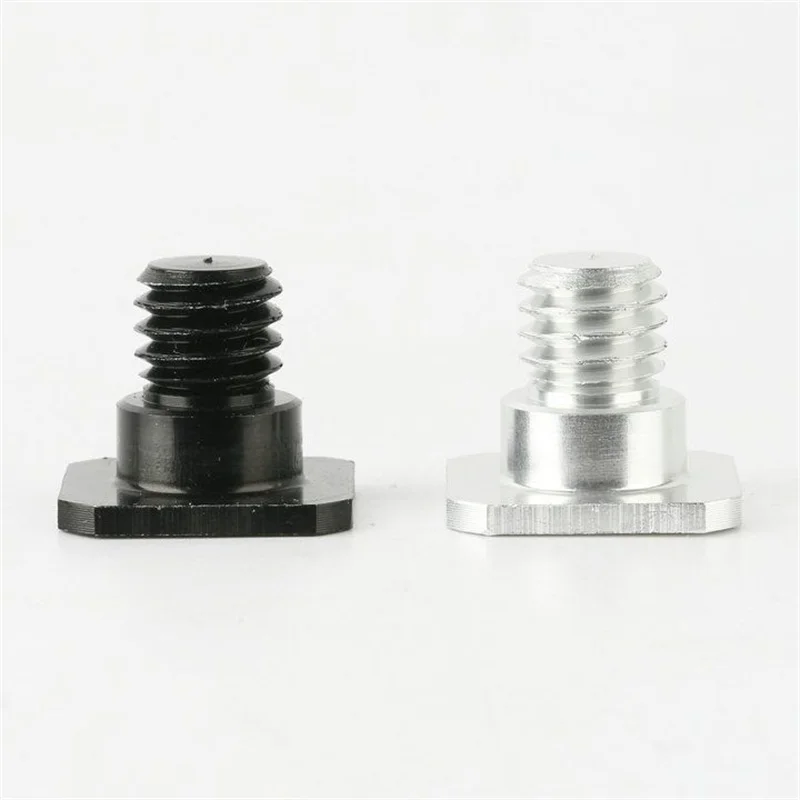 3/8 inch 1/4 inch Black/silver Screw Metal 3/8\