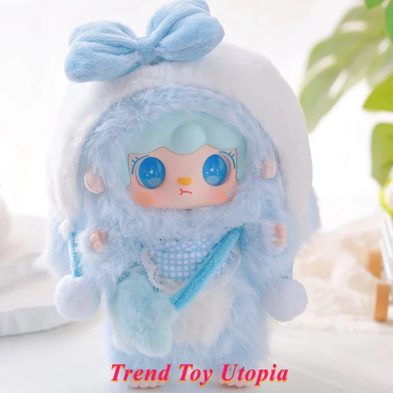 정통 스팟 산소 유키 3세대 플러시 따뜻한 토끼 시리즈 트렌디 플레이 블라인드 박스 인형 플러시 인형 여성 생일 선물