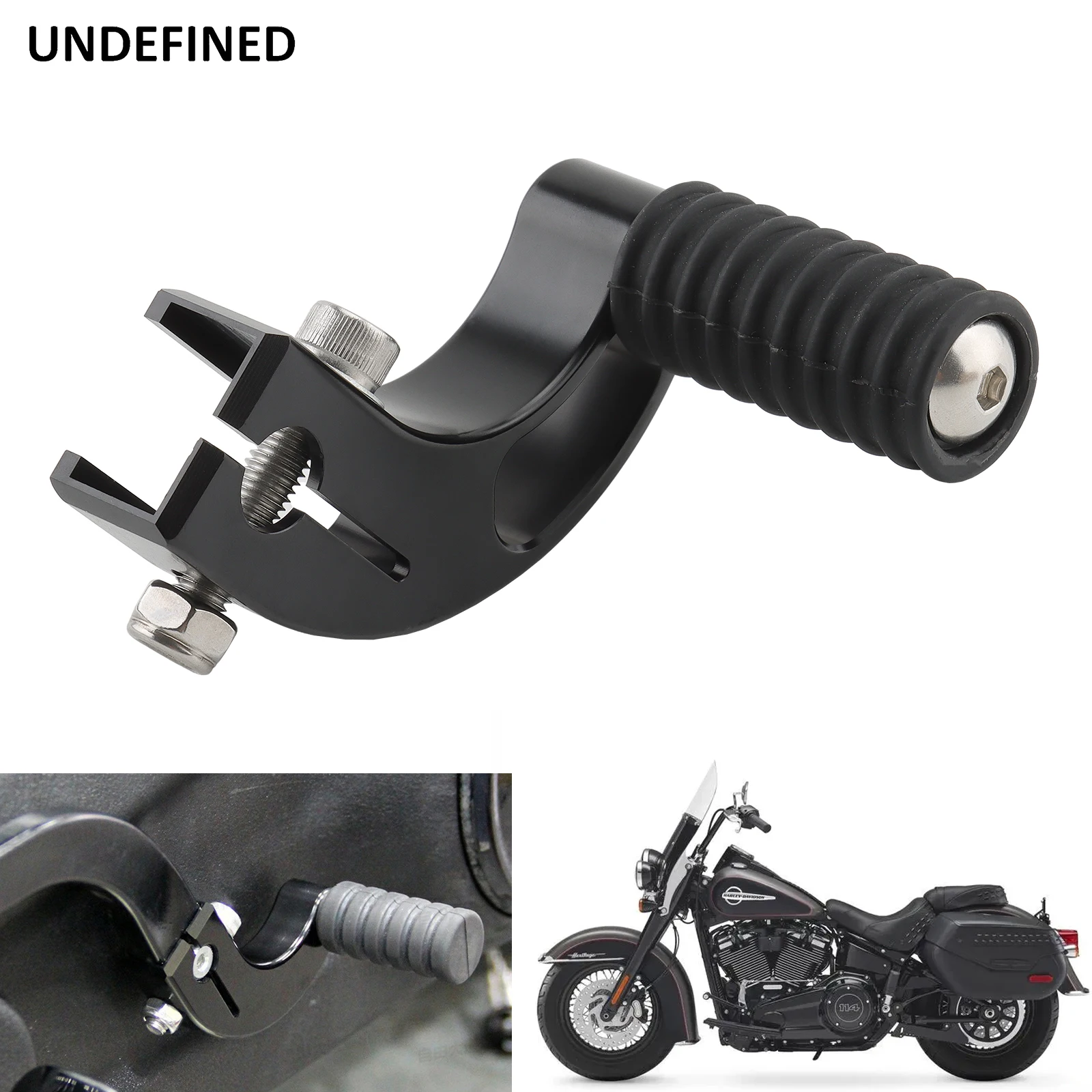 

Motorcycle Mid Control Front Rear Gear Shifter Shift Lever For Harley Softail Fat Boy Sport Glide Street Bob Low Rider 2018-2023