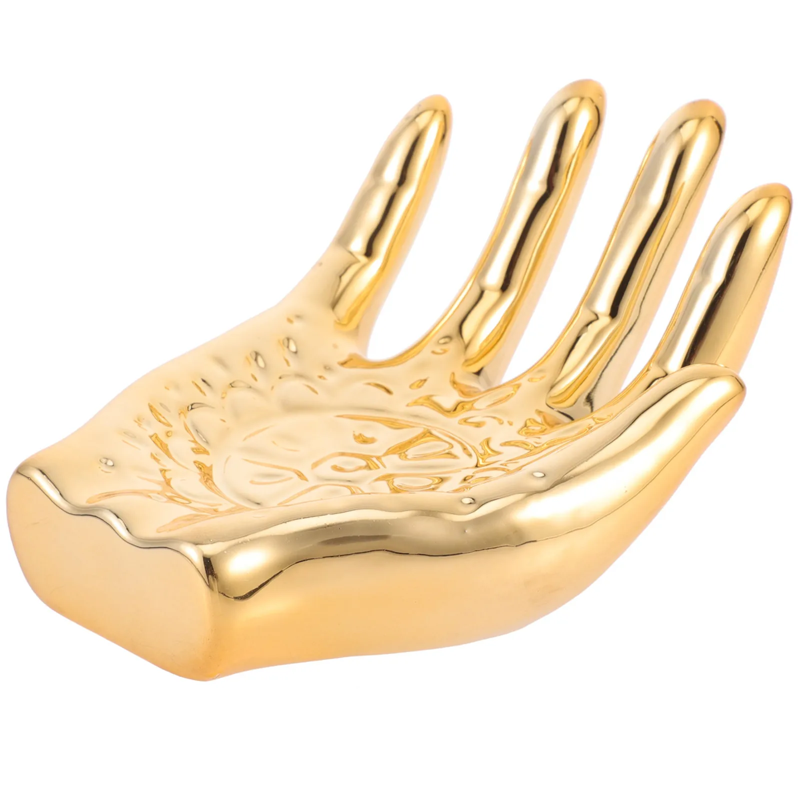 

Hand Shaped Ceramic Jewelry Display Holder Decorative Bracelet Ring Necklace Stand Stylish Organizer for Retail Store Window