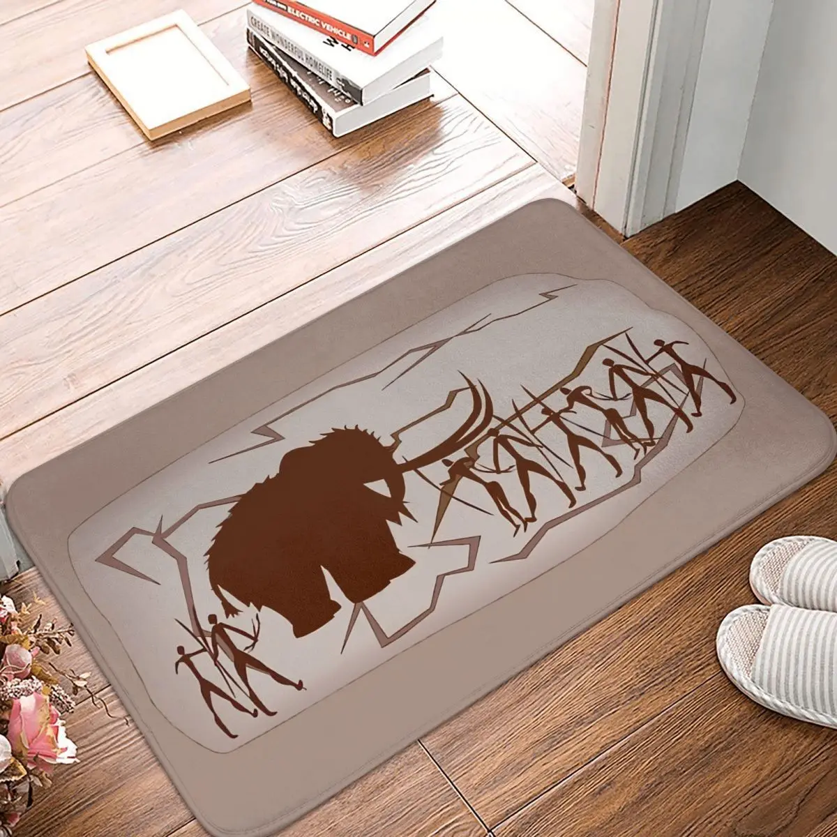 Mammoth Cave Art Anti-Slip Rug Doormat Bath Mat Floor Carpet Welcome Decor