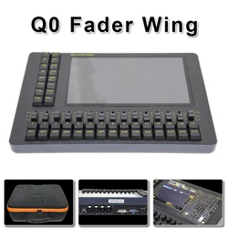 Q0 Fader Asa Dmx512 Controlador, Touch Screen Conecte com Q0 Comando Asa, Dj Disco, 4 Interface XLR, Perpassional Console, Novo