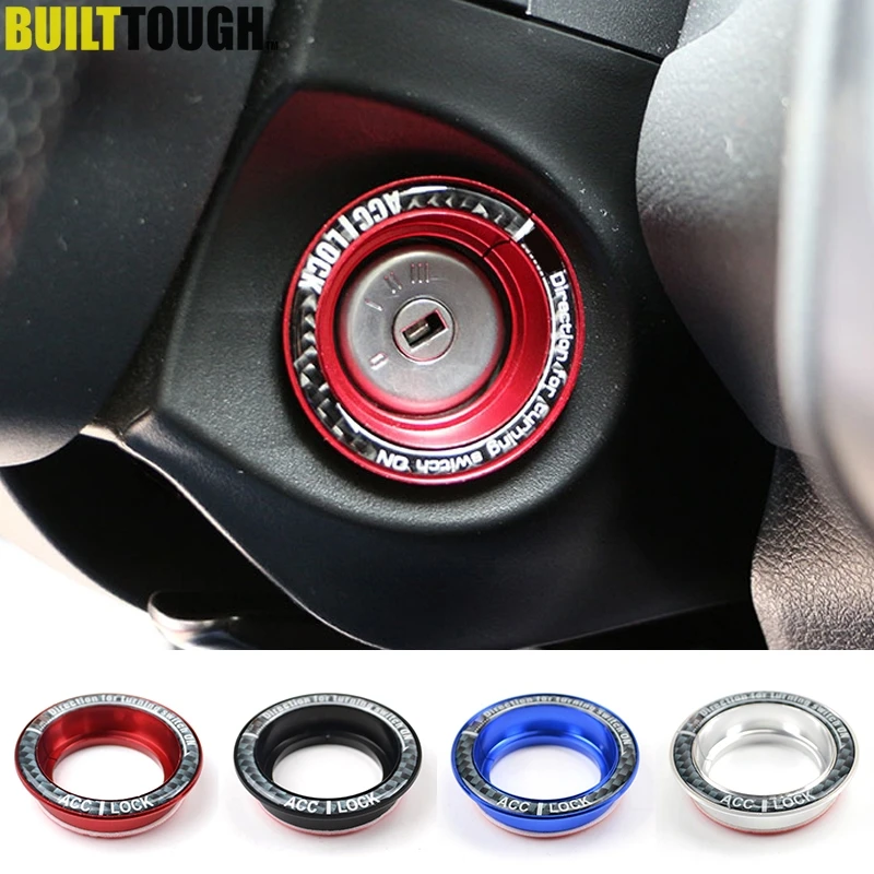 For Ford Focus 2 3 Mk2 Mk3 Escape/Kuga/Fusion/Mondeo Car Ignition Key Hole Switch Ring Circle Cover Stickers Garnish Accessories