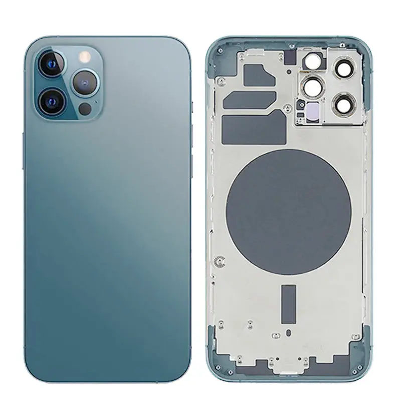 Rear Housing Assembly For iPhone 13pro 13 Pro Max With Battery Back Cover+Middle Chassis Frame+SIM Tray+Side Key Parts