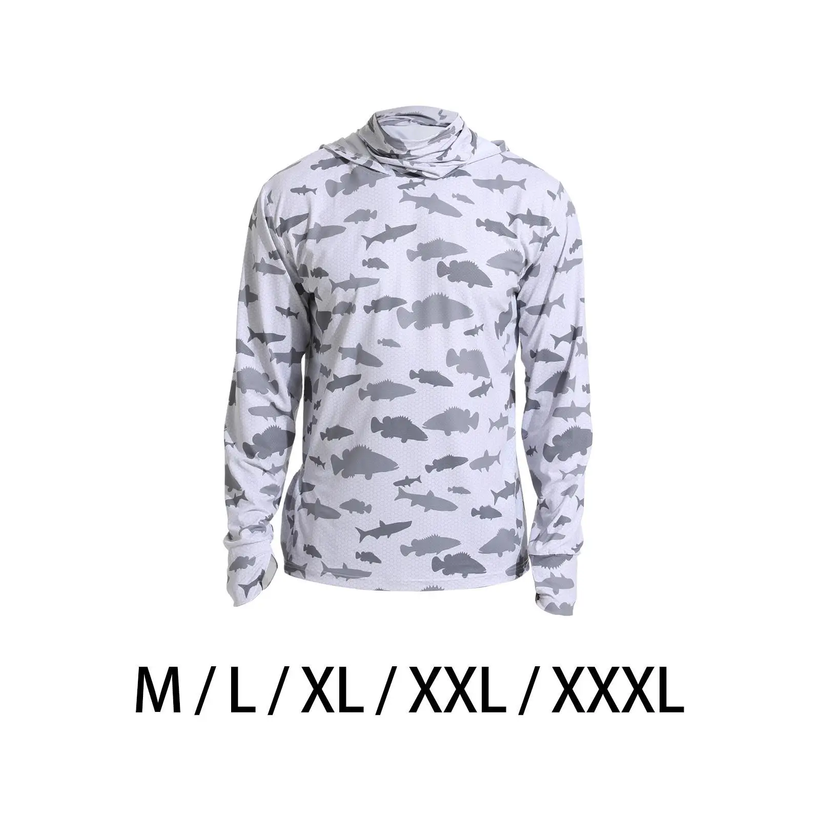 

Men's Sun Protection Hooded Shirt Cooling Shirt Comfortable Quick-Drying Sun