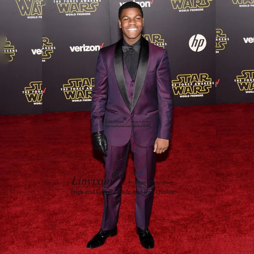 

Celebrity Slim Fit Wedding Groom Tuxedos 3 Pieces Set Mens Suits Formal Business Male Blazer Vest Pants Outfit ropa hombre