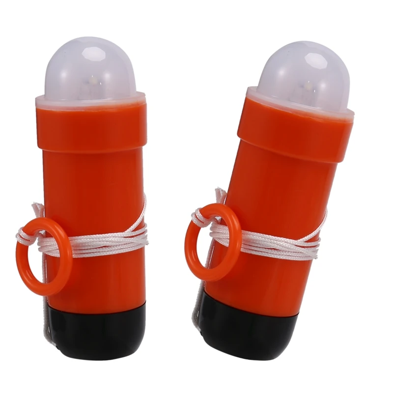 

2Pcs LED Life Jacket Emergency Light Surf Life Jacket Light LED Life Jacket Light Energy Saving Flashlight