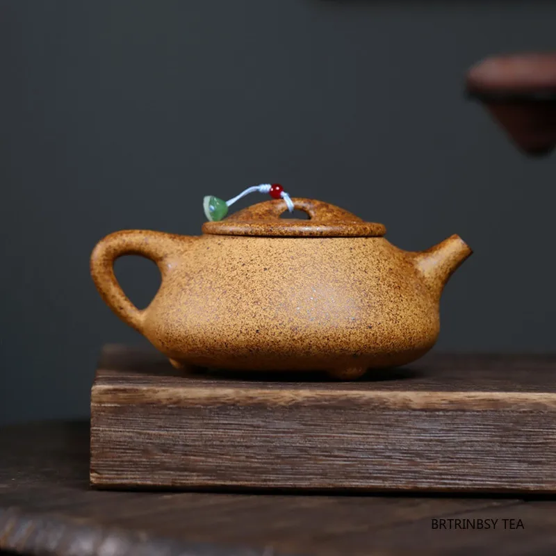 340ml Chinese Yixing Purple Clay Teapot Ball Hole Filter Handmade Tea Pot Beauty Tea Infuser Kettle Household Zisha Tea Set