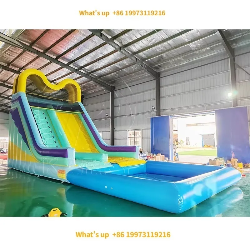 

Надувная горка-аквапарк 2026: Самая популярная модель, большая, для взрослых и детей, из ПВХ