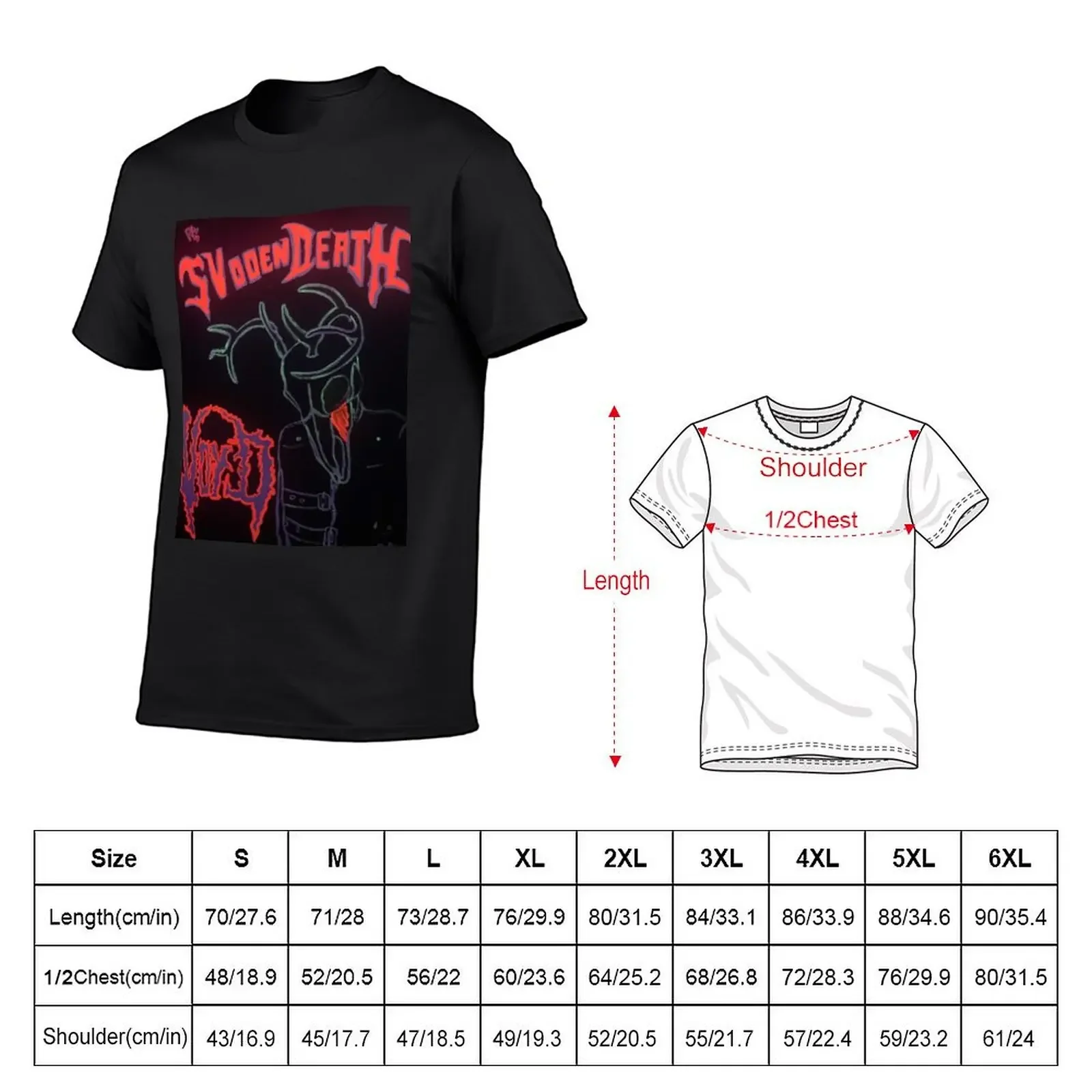 Svdden Death - Fan Art T-Shirt cute clothes shirts graphic anime figures shirts graphic tees mens plain t shirts