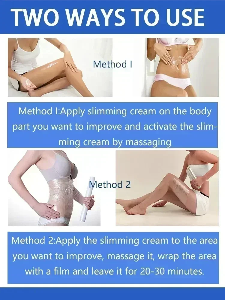 Crème de Énergie Corporelle Brûlant les Graisses pour Homme et Femme, Sculptant Tout le Corps, Injuste, Ventre Rapide, Jambes