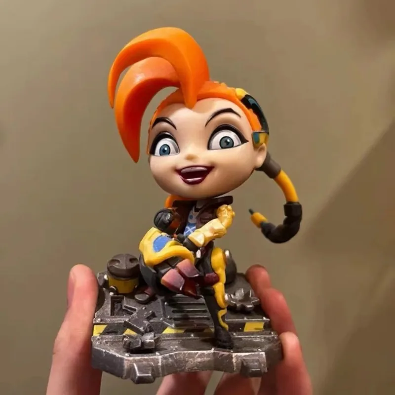 Odyssey Jinx Anime Figure League of Legends LOL Odyssey Jinx Action Figure Game Surrounding Q Version Dolls Toys Collectible