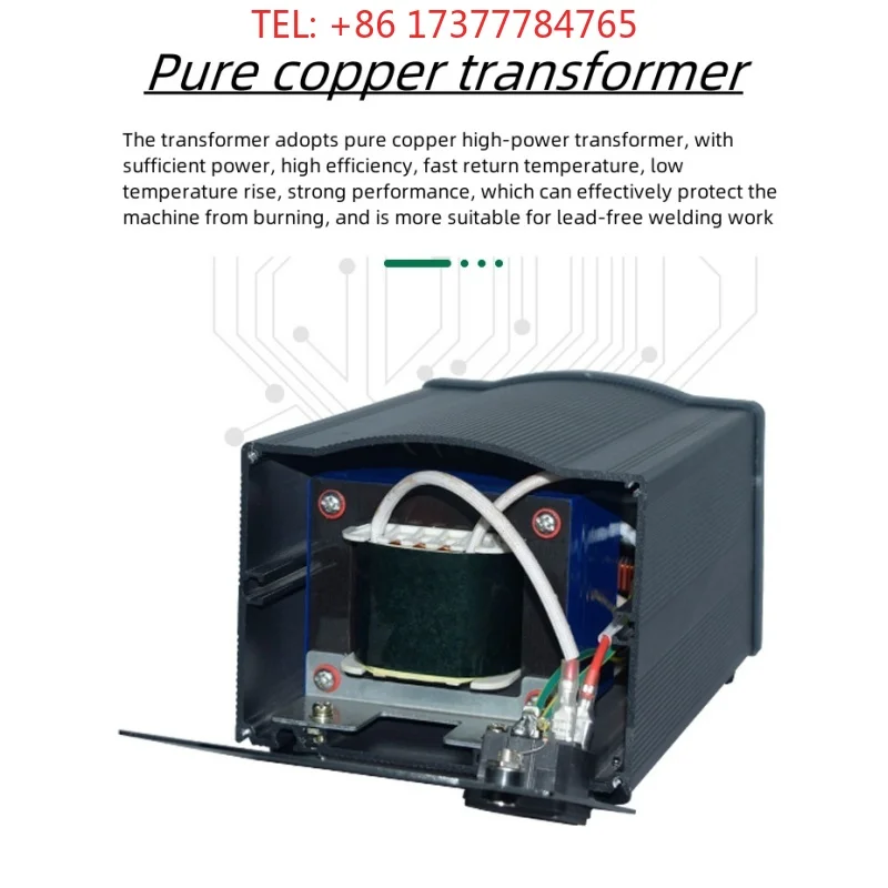 KS203 120W Intelligent Soldering Station, Digital Display Electric Soldering Iron Kit for Welding Repair