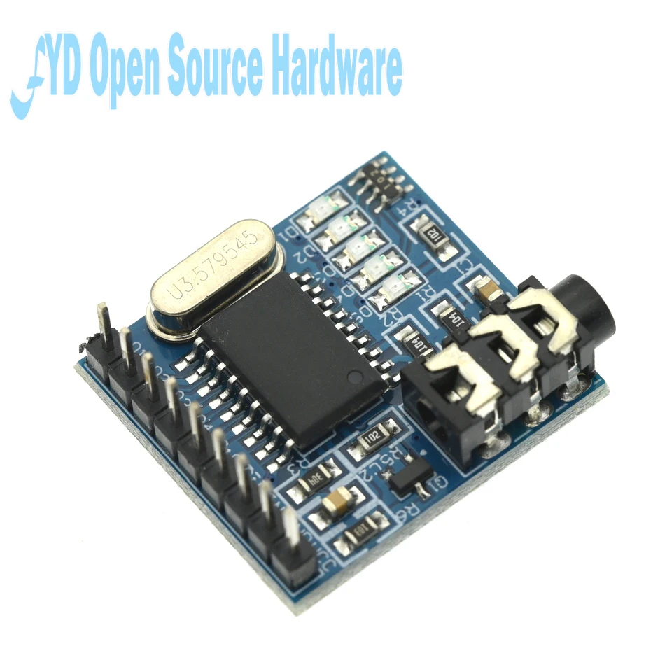 1 unidad MT8870 módulo decodificador DTMF, tono de teléfono a salida Digital de 4 bits, para Control remoto y sistema de seguridad DIY