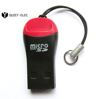 Portable USB 2.0 TF Flash Memory Micro SD Card High Speed Reader Adapter MicroSDHC MicroSD Flash Disk for Phone Camera Tablet