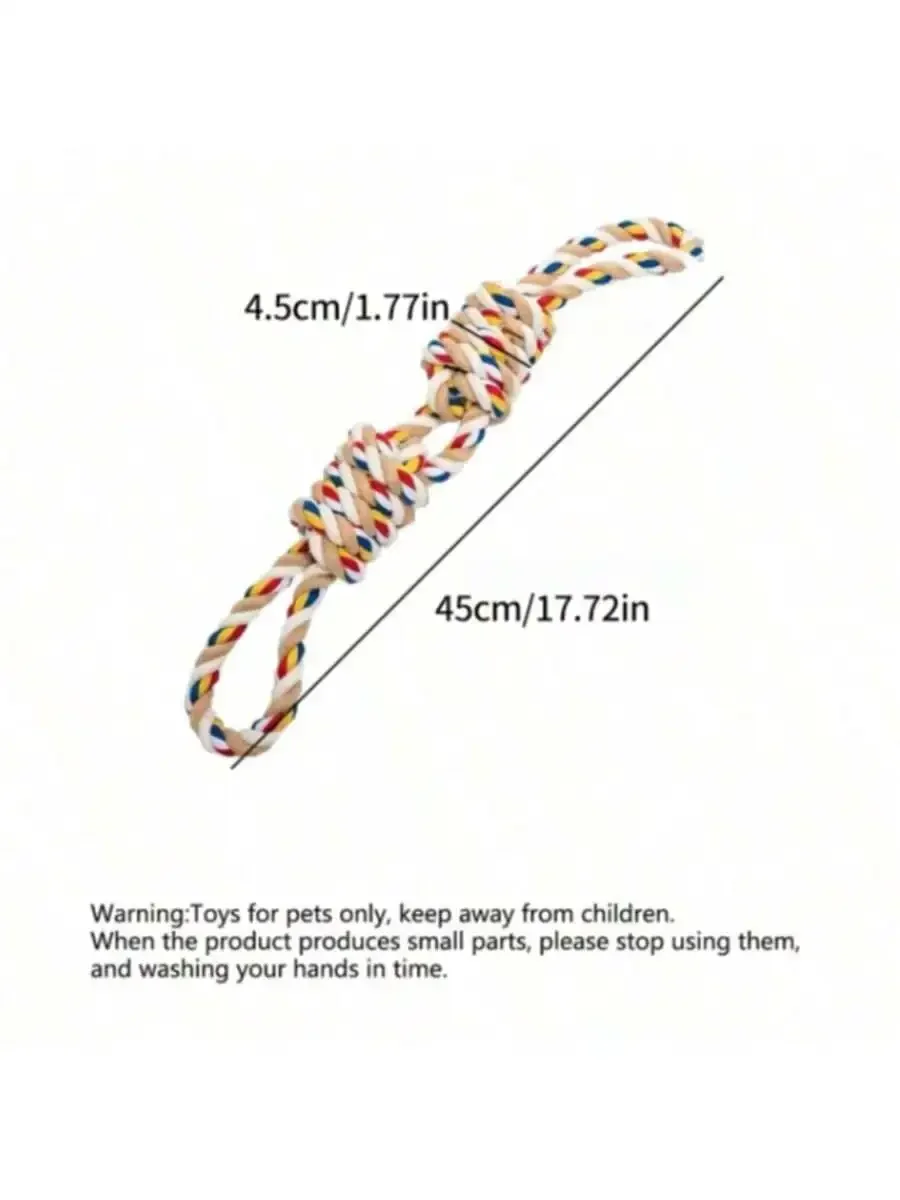 

Extra Large Dog Tug Of War Rope Toy Chew Resistant For Medium To Large Breeds