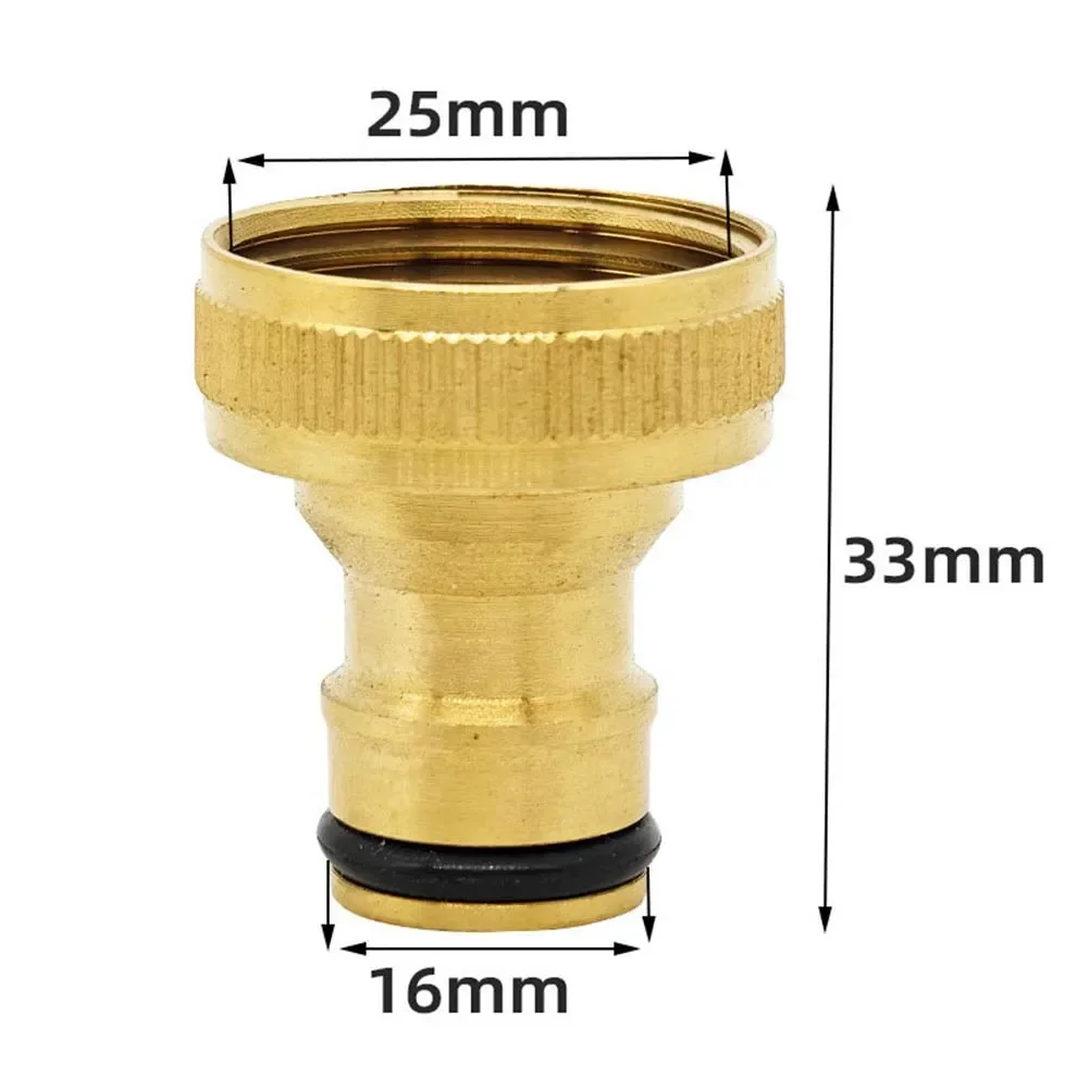 

3/4 Inch Hose Adapter Copper Hose Quick Connector Long-lasting Performance Versatile Use Withstand 200 PSI Pressure