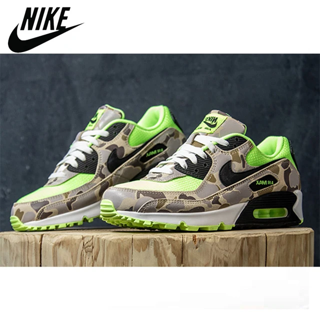 Nike zapatillas Nike AIR MAX 90 para hombre calzado deportivo para correr Original Camuflaje para exteriores AliExpress