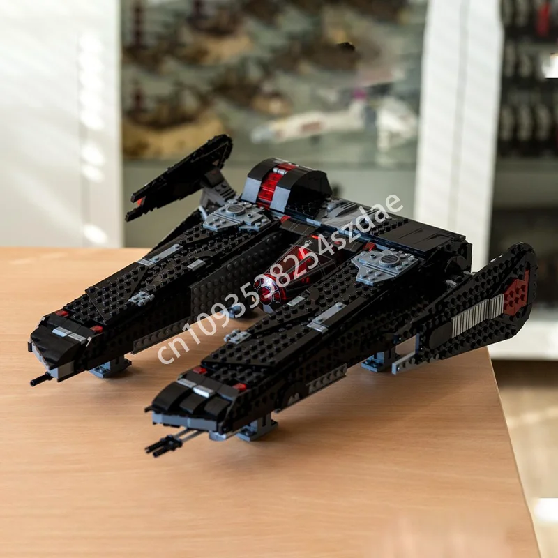 

1541pcs MOC Dark Falcon Star Battle Building Blocks Creative Christmas toy Gift DIY Children's creativity Constructing