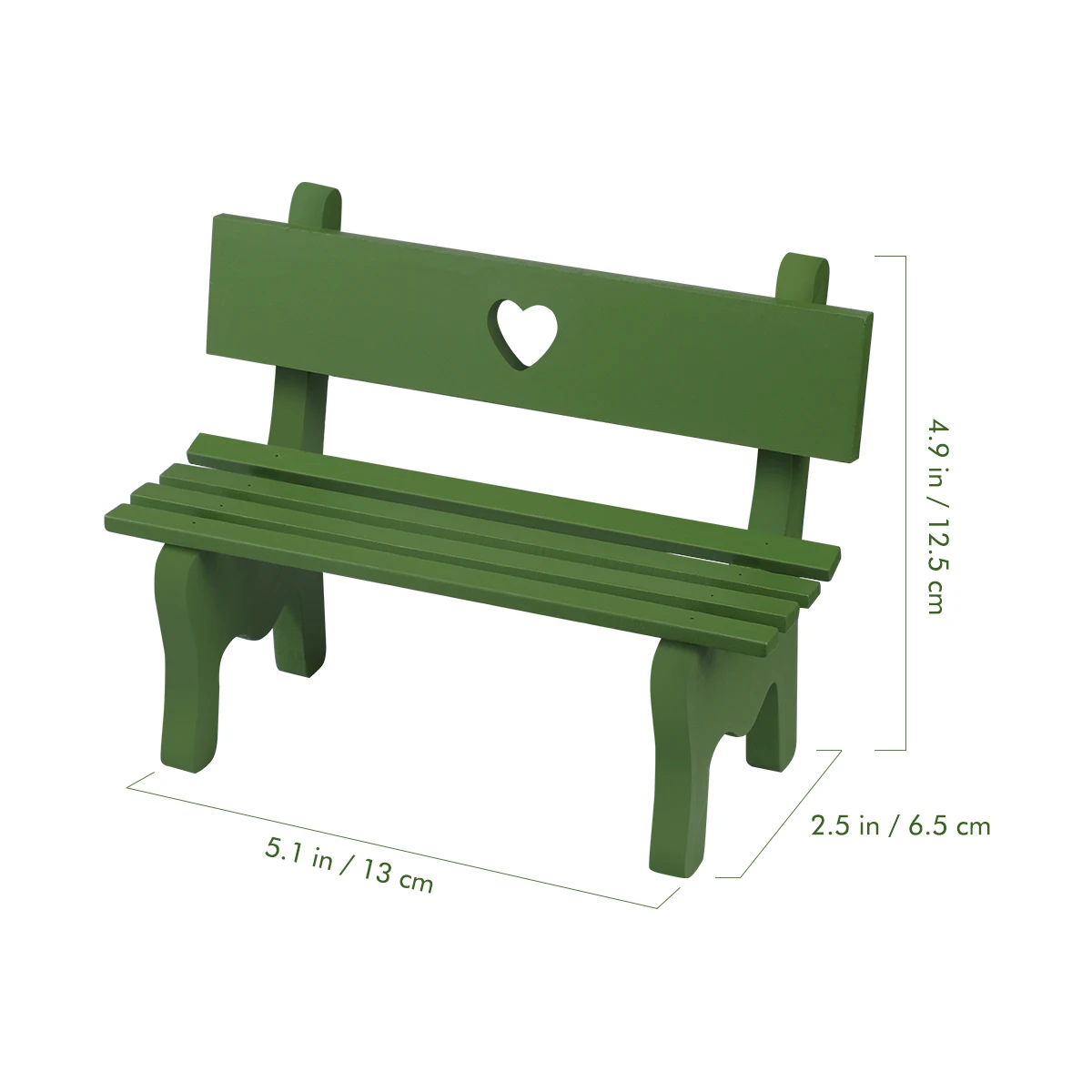 

Miniature Wooden Bench Decorative Garden Ornaments Tiny Chairs Dollhouse Furniture Green Home Accessories Craft Novelty LifeToy