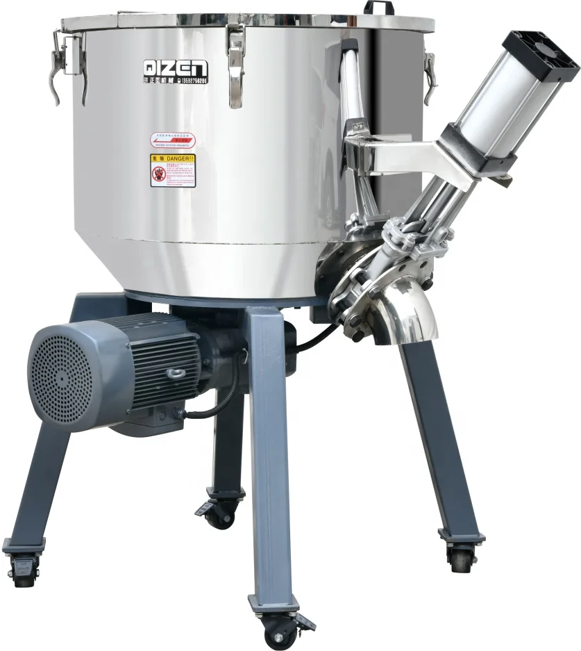 Vertical PP PET PVC ABS plastic mixer and particle color powder mixer and resin mixer