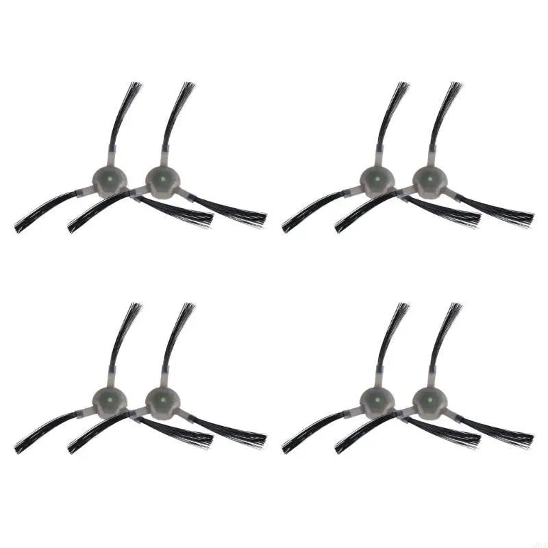 G8TC 4 Paar 3-gearmte Seitenbürsten für Lefant M210 M210S M210B M213 Vakuumreiniger Seitenpinsel Ersatzzubehör